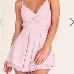 Show Pow Light Pink Romper